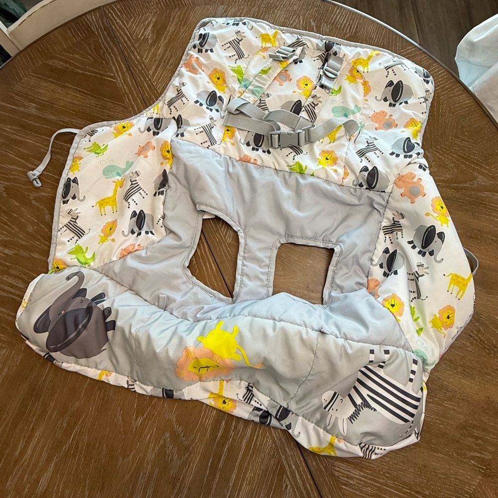 Kids Safari-Themed Shopping cart seat Cover